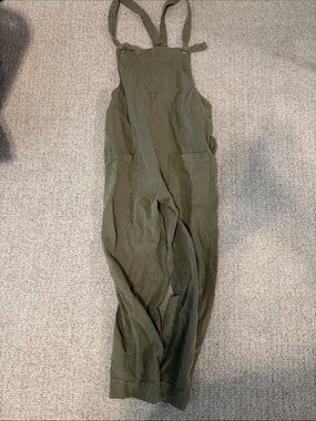 Army green jumpsuit